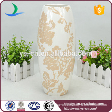 YSv0181-01 Florero de cerámica oriental Overglaze